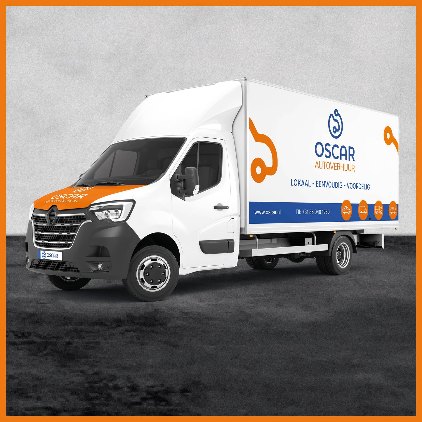 Belettering bakwagen