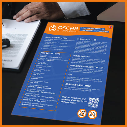 Avoid fees sign - A3