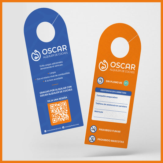 Cuelga retrovisor - gasolina (10 uds.)