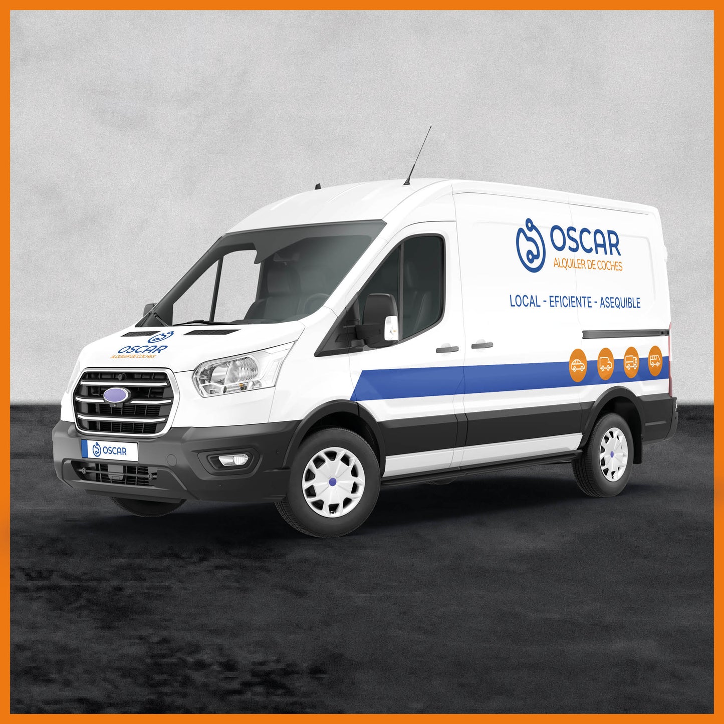 Rotulación furgoneta - grande