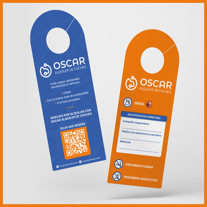 Cuelga retrovisor - diésel (10 uds.)