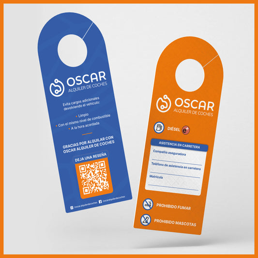 Cuelga retrovisor - diésel (10 uds.)