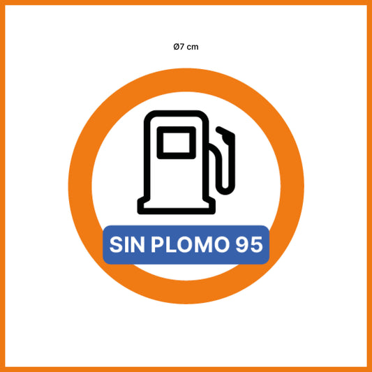 Pegatina gasolina (5 uds.)