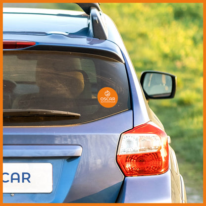 Oscar-sticker rond (5 stuks)