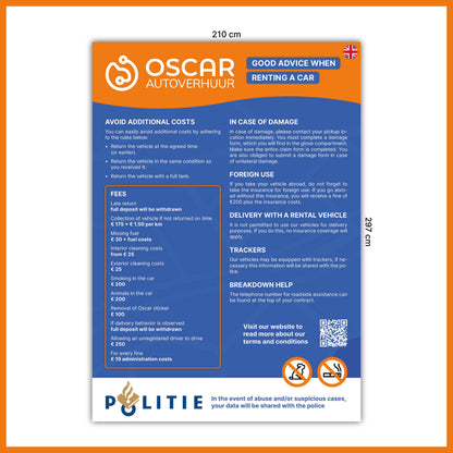 Flyer ‘Voorkom kosten’ (20 stuks)