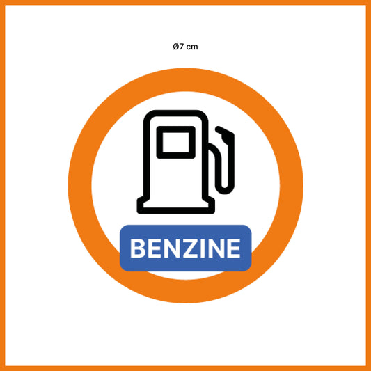 Benzinesticker (5 stuks)