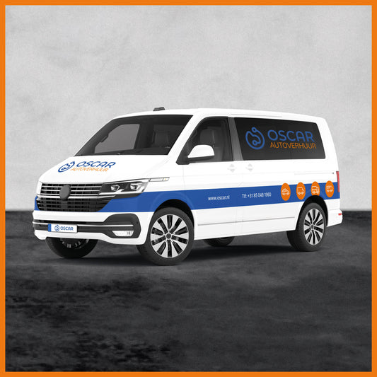 Belettering Personenbus