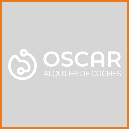 Pegatina con logo blanco